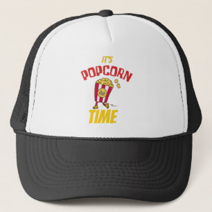 Casquette C'est le temps du pop-corn drôle