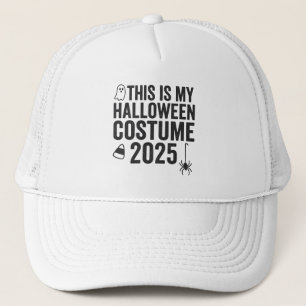 Casquette C'est mon costume d'Halloween 2025