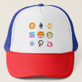 Casquette C'est tout ce que j'ai de mieux en crypto coins (Devant)