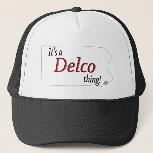 Casquette C'est un truc Delco (R) (Devant)