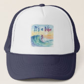 Casquette C'est une ambiance surf (Devant)