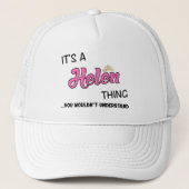 Casquette C'est une chose Helen que tu ne comprendrais pas (Devant)