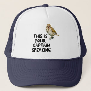 Casquette C'est votre capitaine qui parle