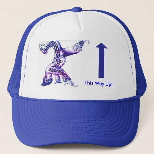 Casquette Cette manière vers le haut de B-Garçon (Devant)