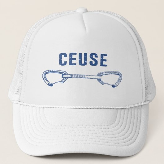 Casquette Ceuse France Rock Escalade Quickdraw (Devant)