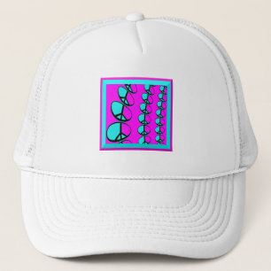 Casquette Chaînes de signes de paix Trucker Chapeau