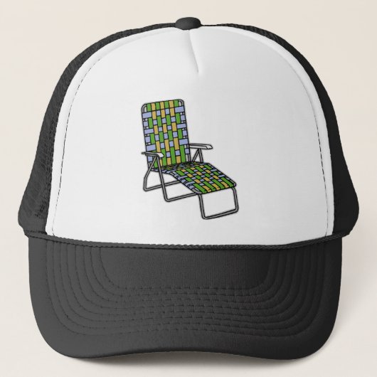 Casquette Chaise longue de jardin (Devant)