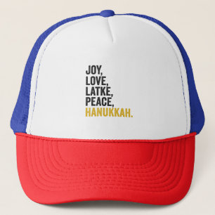 Casquette Challah de Hanukkah drôle Latke Amateur de nourrit