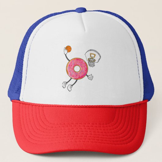 Casquette Champ de nourriture Dunking Donut Hole (Devant)