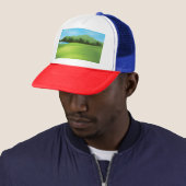 Casquette Champ vert (En situation)