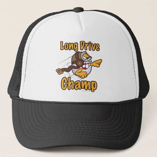 Casquette Champion de coup long (Devant)