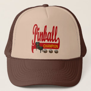 Casquette Champion de flipper