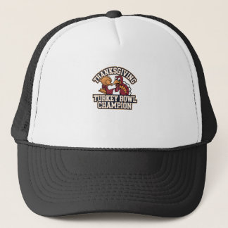 Casquette Champion de la Coupe de la dinde Football Fun Jour