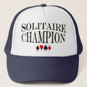 Casquette Champion de solitaire (Devant)