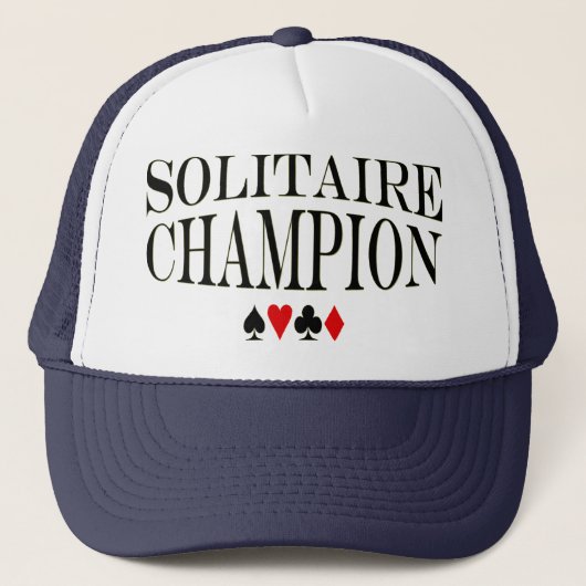 Casquette Champion de solitaire (Devant)