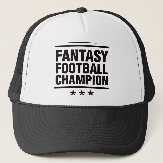 Casquette Champion du football d'imaginaire ! (Devant)