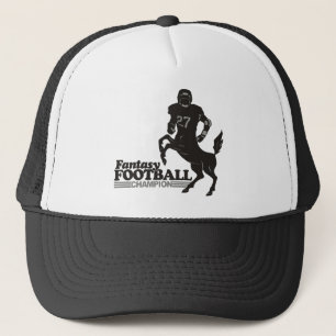 Casquette Champion du football d'imaginaire