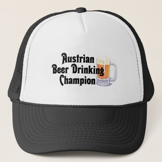 Casquette Champion potable de bière autrichienne (Devant)
