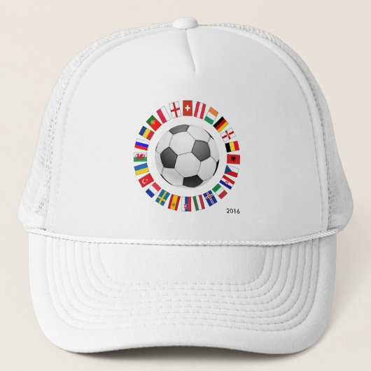 Casquette Championnat d'Europe de football 2016 (Devant)