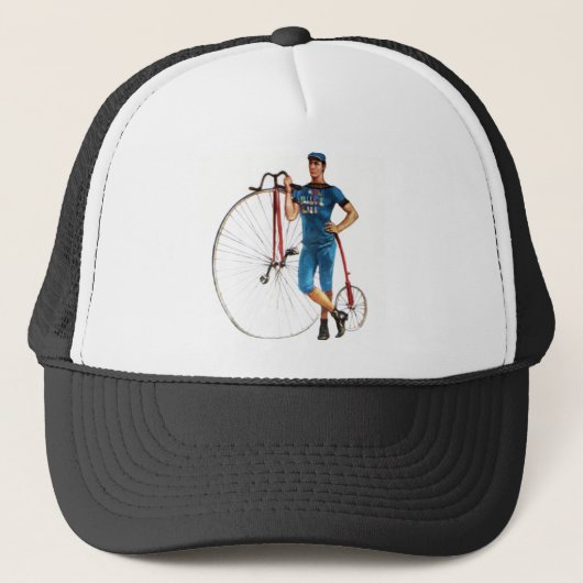 Casquette Championnat vintage de bicyclette (Devant)
