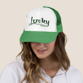 Casquette Chanceux (En situation)