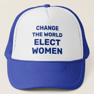 Casquette Changer le monde - Elect Femmes Trucker Chapeau
