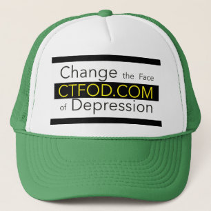 Casquette Changer le visage de la dépression_ Bannière de la
