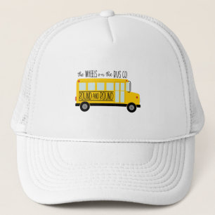 Casquette Chanson des roues de bus