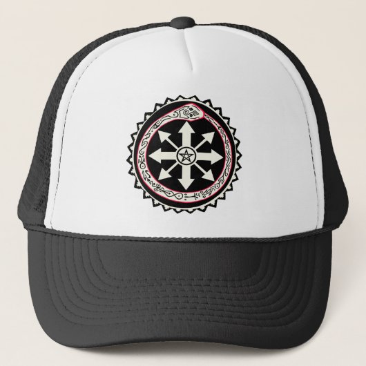 Casquette Chaos avec Serpent Ouroburos (Devant)