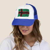 Casquette Chapeau au drapeau carélien (En situation)