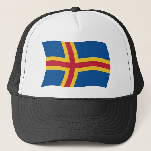 Casquette Chapeau au drapeau d'Aland (Devant)