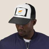 Casquette Chapeau au drapeau de Chypre (En situation)