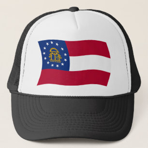 Casquette Chapeau au drapeau de Géorgie