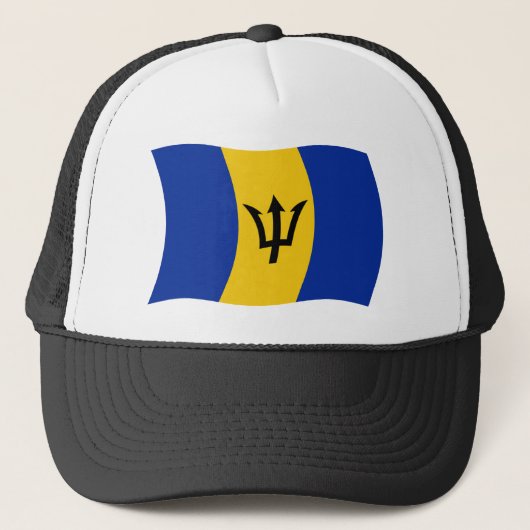 Casquette Chapeau au drapeau de la Barbade (Devant)