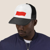 Casquette Chapeau au drapeau de la Pologne (En situation)