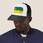 Casquette Chapeau au drapeau de la Saskatchewan (En situation)