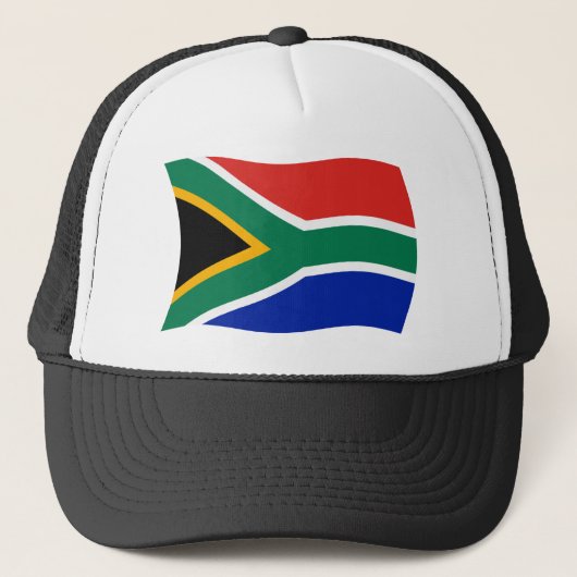 Casquette Chapeau au drapeau de l'Afrique du Sud (Devant)