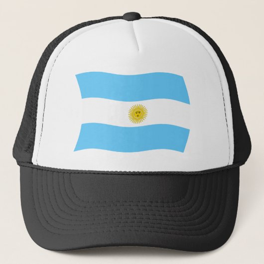Casquette Chapeau au drapeau de l'Argentine (Devant)