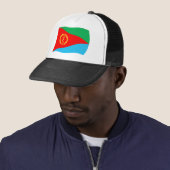 Casquette Chapeau au drapeau de l'Érythrée (En situation)