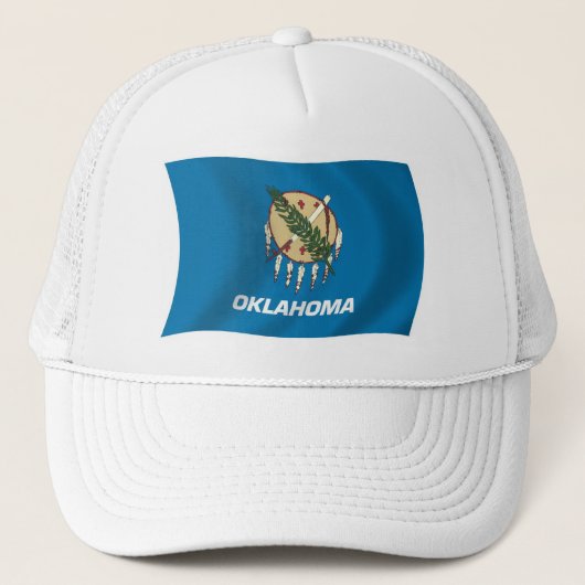 Casquette Chapeau au drapeau de l'Oklahoma (Devant)
