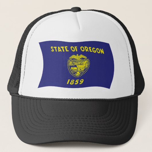 Casquette Chapeau au drapeau de l'Oregon (Devant)