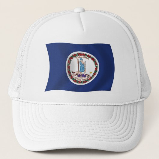 Casquette Chapeau au drapeau de Virginie (Devant)