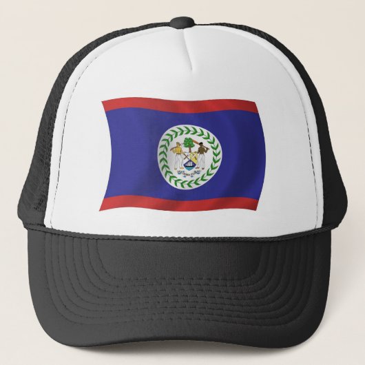 Casquette Chapeau au drapeau du Belize (Devant)