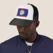 Casquette Chapeau au drapeau du Belize (En situation)