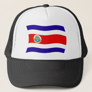 Casquette Chapeau au drapeau du Costa Rica