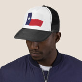Casquette Chapeau au drapeau du Texas (En situation)