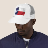 Casquette Chapeau au drapeau du Texas (En situation)
