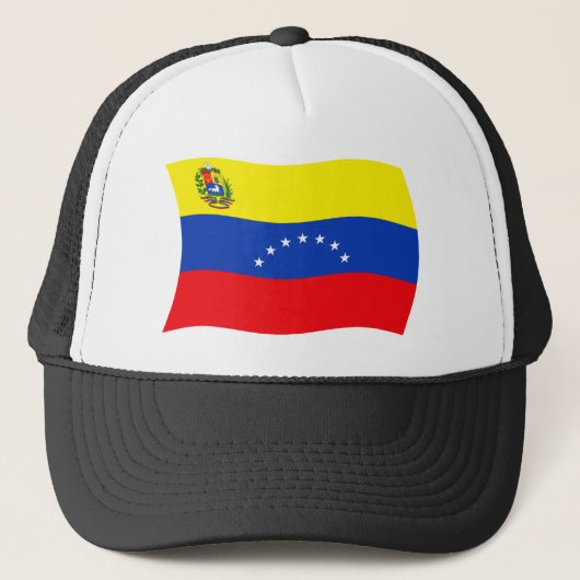 Casquette Chapeau au drapeau du Vénézuela (Devant)