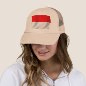 Casquette Chapeau au drapeau indonésien (En situation)