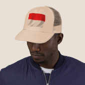 Casquette Chapeau au drapeau indonésien (En situation)